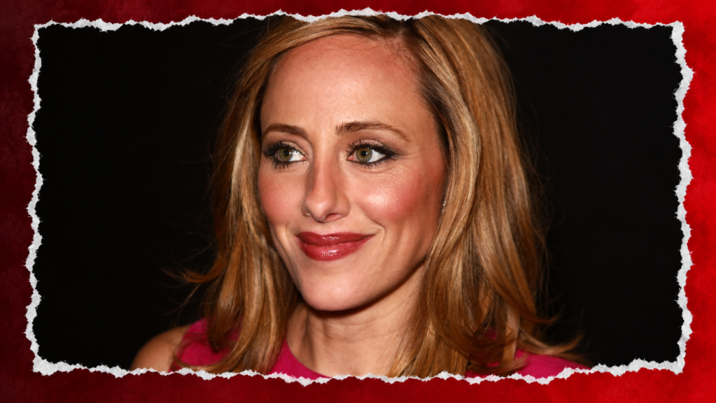 All About Kim Raver: Age, Family, Career and Grey’s Anatomy Exit Kim Raver in an archival portrait with a red torn-paper frame